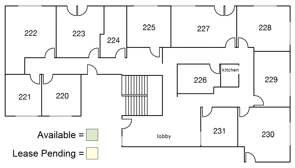 Vista Civic Center Floorplan